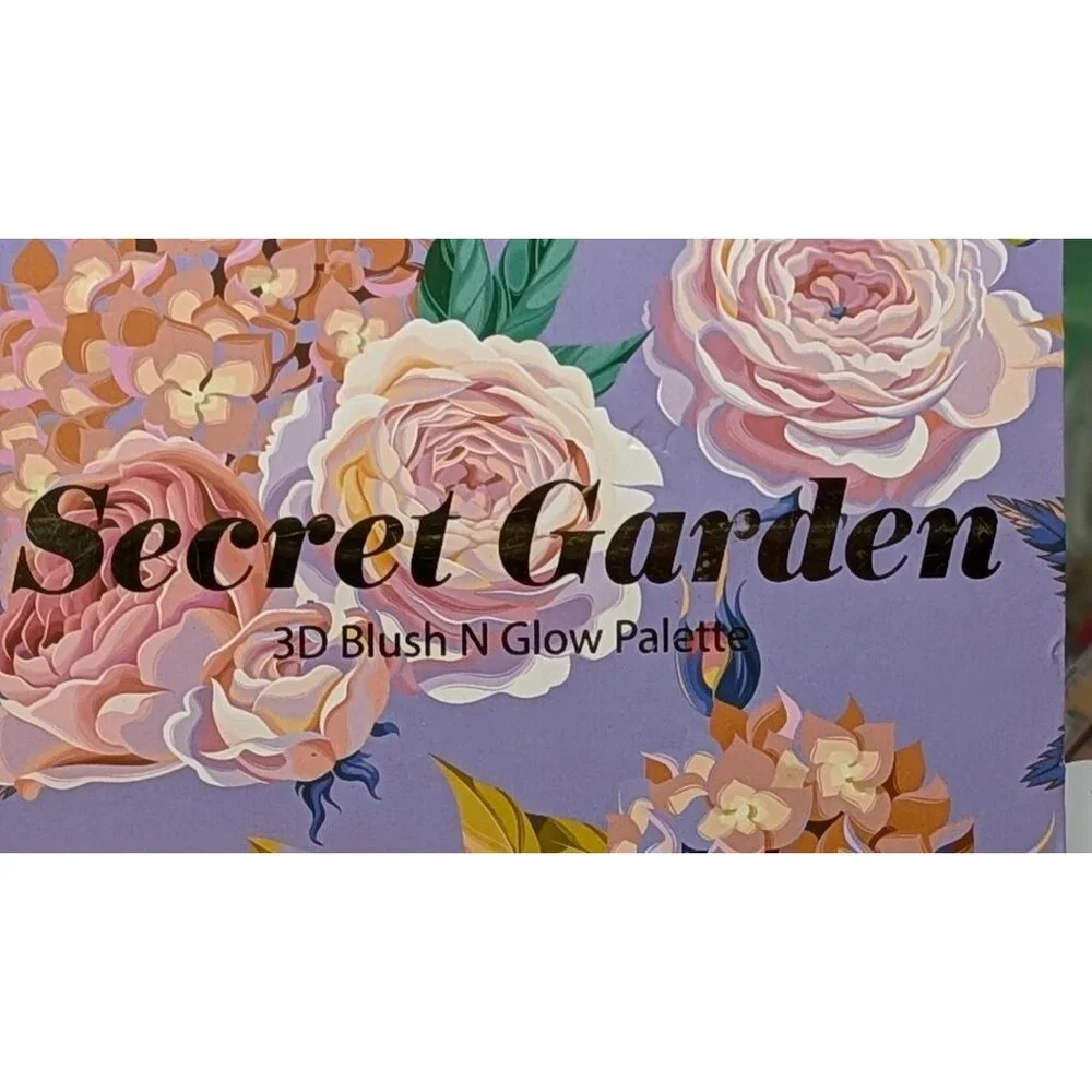 Eloise Secret Garden 3D Blush N Glow Palette 4 Shades For A Petal-Perfect Glow